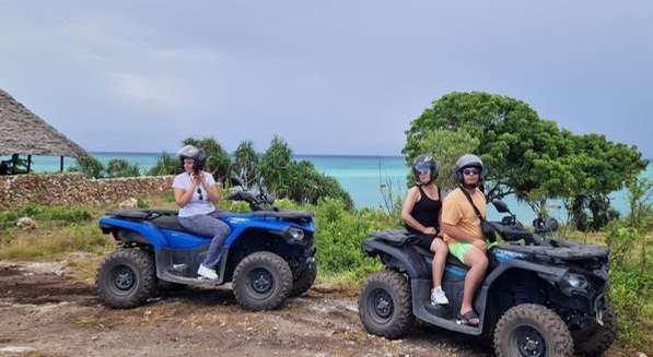 Aventure en quad, Zanzibar